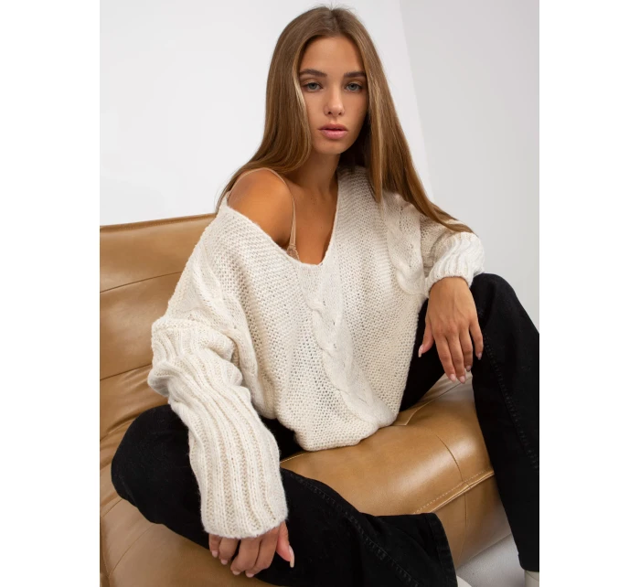 Dámský svetr TW SW BI M903 ecru