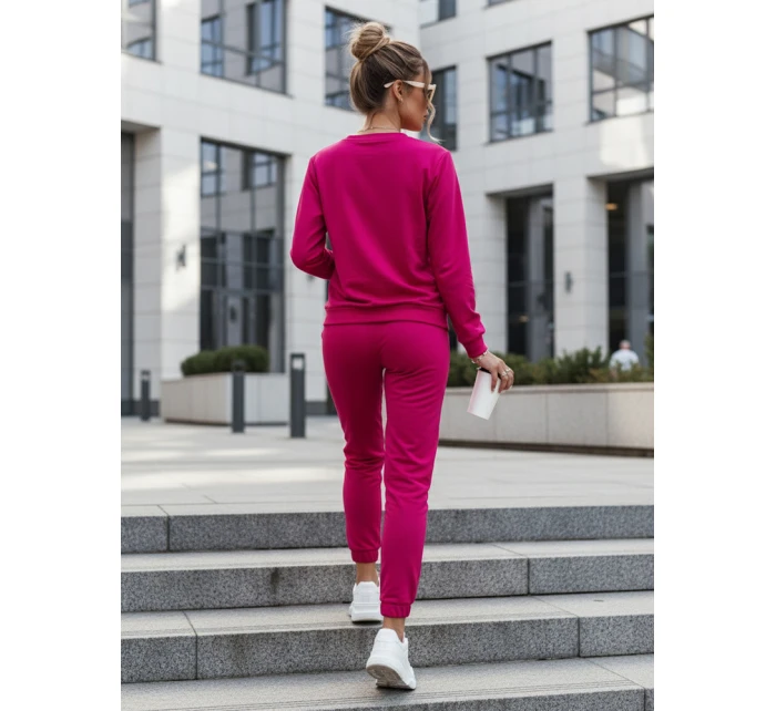 MILIAN fuchsiová dámská tepláková souprava FashionStreet AY0823