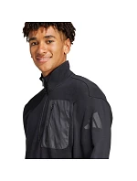 Pánská mikina adidas City Escape Fleece Half-Zip GD černá JF3290 pánské