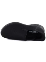 Pánské textilní nazouvací sportovní polobotky černé NEWS 170-M