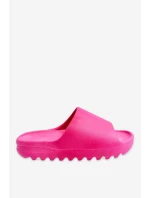 Módní pantofle na platformě Fuchsie Estella Módní pantofle na platformě Fuchsie Estella