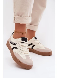 Dámské nízké tenisky černobílé model 21951691 - Boto