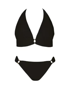 Dámské dvoudílné plavky Panama 3 S556PM3 černé - Self