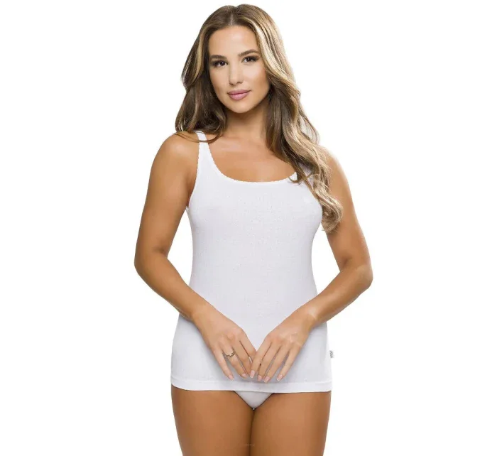 Bílá dámská košilka model 7463169 SXL - Emili