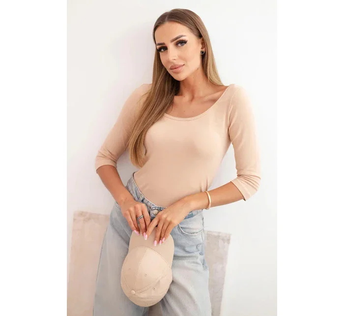 Tričko  cappuccino model 21193112 - K-Fashion