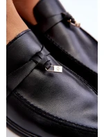 Dámské klasické mokasíny šedé model 21626995 - Boto