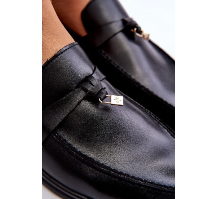 Dámské klasické mokasíny šedé model 21626995 - Boto