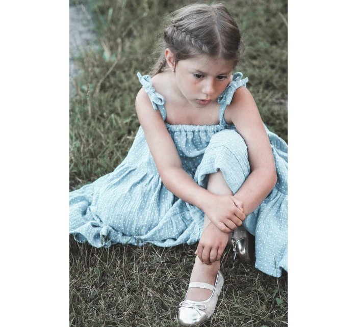 Dětské baletky s mašlí Zlaté Jellema Dětské baletky s mašlí Zlaté Jellema