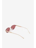 Dámské sluneční brýle s UV filtrem tmavě růžové