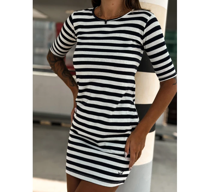 Šaty TW SK 2092.83P bílé a černé