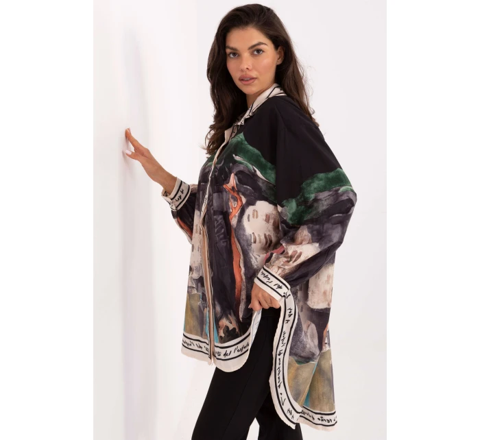 Košile s dlouhým rukávem  model 218397 Rue Paris