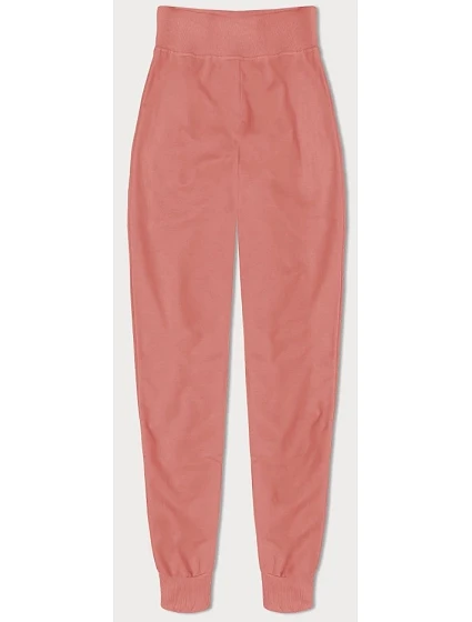 Tenké teplákové kalhoty v lososové barvě model 21427440 - J.STYLE