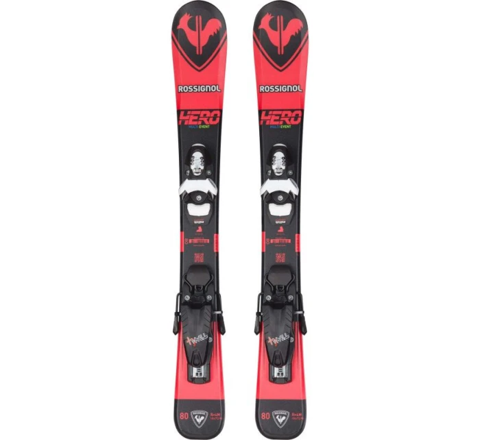 Dětské lyže ROSSIGNOL HERO Pro Team + vázání LOOK 4 Gw Black Bulk