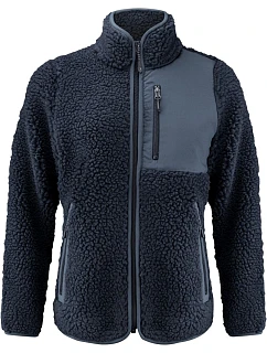 James Harvest Kingsley Fleece Women Dámská fleecová bunda Sherpa "Two-Tone" 62.1504 navy