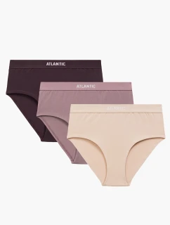 Atlantic 3CLP-009 3-pack barva:růžová/vínová/béžová