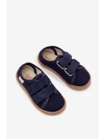 Pohodlné Pantofle Chlapecké Hladké Námořnické model 21705490 - Milami Pohodlné Pantofle Chlapecké Hladké Námořnické model 21705490 - Milami