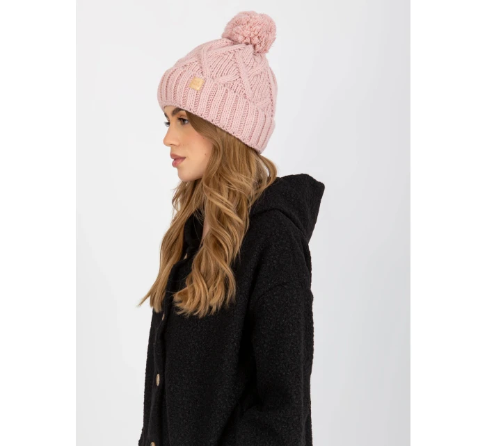 Dámská čepice JK CZ 31 světle růžová