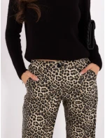 Spodnie LK SP model 21736732 czarno beżowy - FPrice