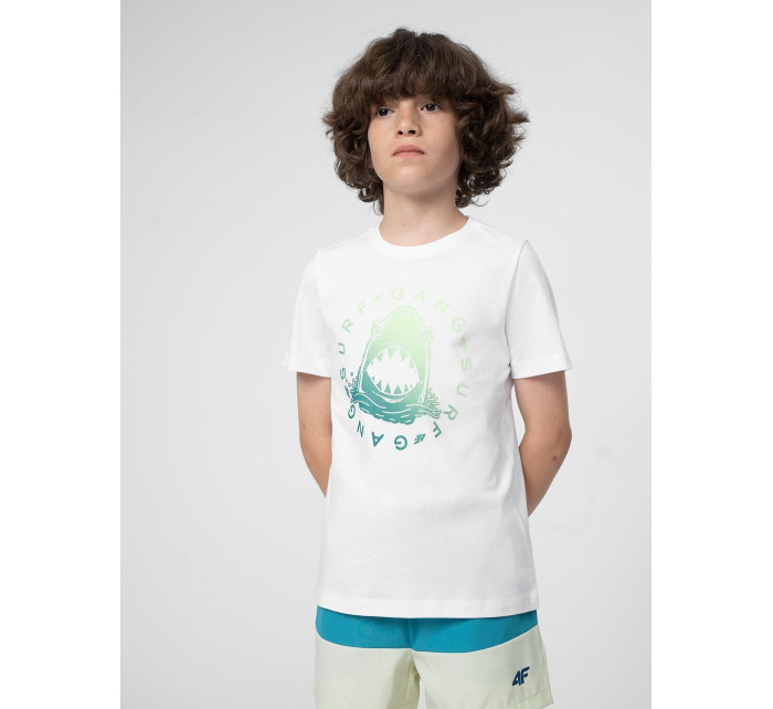 Chlapecké bavlněné tričko 4F