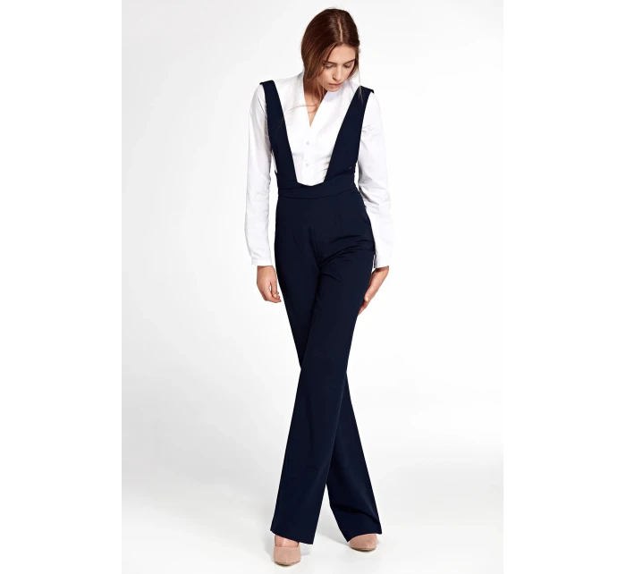 Dámský overal model 18124482 tmavě modrý - Nife Dámský overal model 18124482 tmavě modrý - Nife
