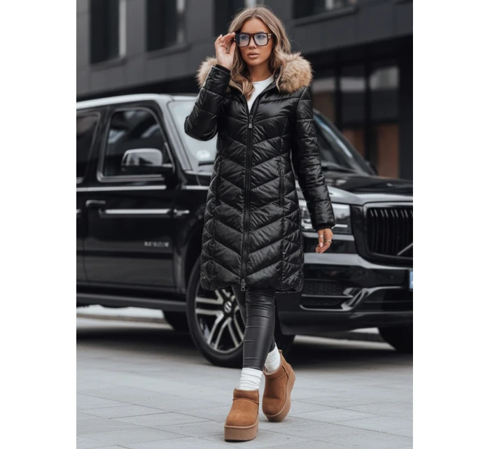 Dámská prošívaná zimní bunda BELLATRIX černá FashionStreet TY4581z