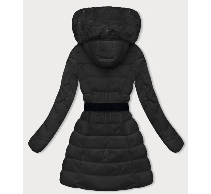 Černá péřová dámská zimní bunda model 21245965 - LHD