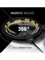 HHM13 NOVÝ HULA HOP ČERNÝ/ZLATÝ S MAGNETY A ZÁVAŽÍM + POČÍTADLO HMS HHM13 NOVÝ HULA HOP ČERNÝ/ZLATÝ S MAGNETY A ZÁVAŽÍM + POČÍTADLO HMS