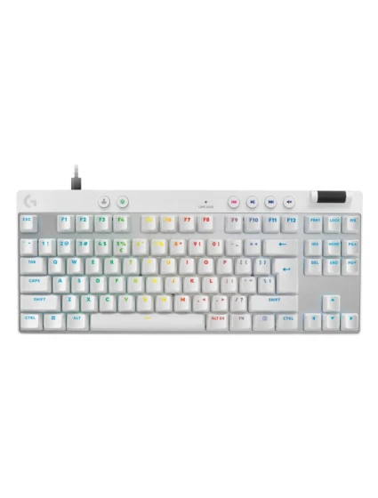 Klávesnice Logitech G PRO X TKL Rapid White