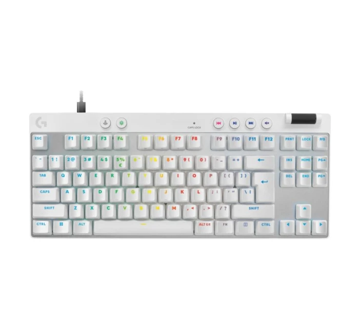 Klávesnice Logitech G PRO X TKL Rapid White