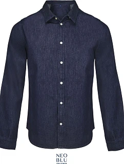 NEOBLU Bennett Men Denim košile 24.4796 brut denim