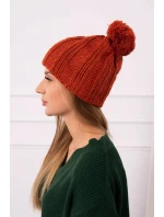 Fleecová čepice Idalia K284 hnědá Fleecová čepice Idalia K284 hnědá