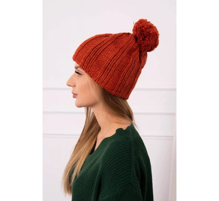 Fleecová čepice Idalia K284 hnědá Fleecová čepice Idalia K284 hnědá