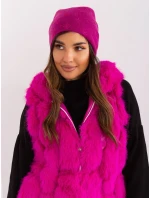Czapka AT CZ model 18997461 fuksjowy - FPrice Czapka AT CZ model 18997461 fuksjowy - FPrice