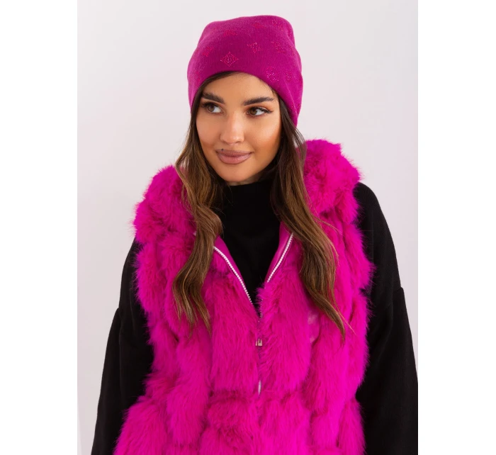 Czapka AT CZ model 18997461 fuksjowy - FPrice Czapka AT CZ model 18997461 fuksjowy - FPrice