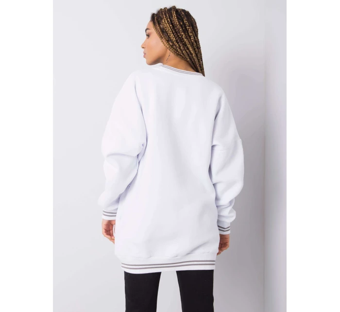 Mikina DS BL 1123.18 bílých