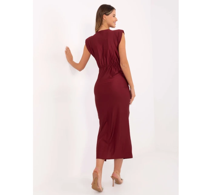 Sukienka IT SK model 21441308 bordowy - FPrice