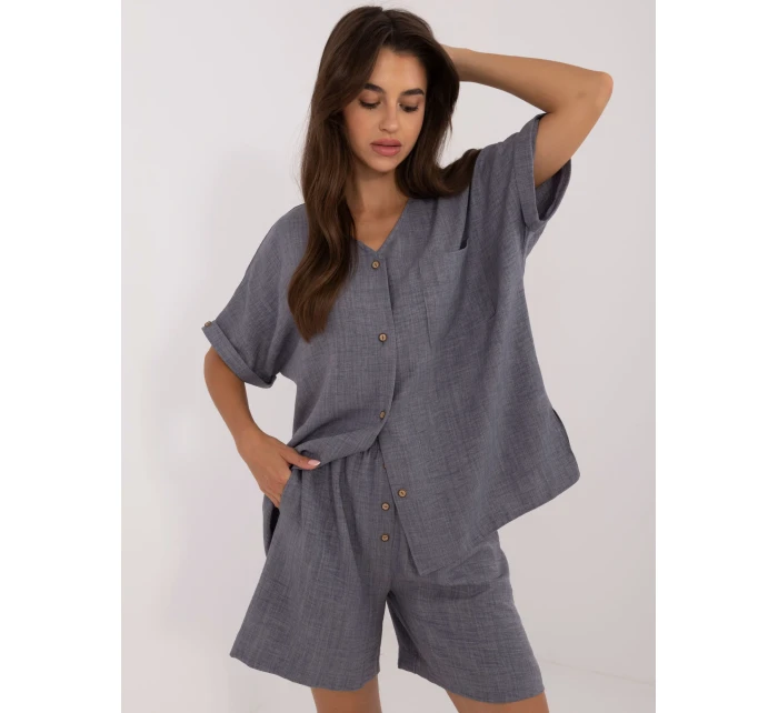 Komplet LK KMPL model 20470324 ciemny szary - FPrice Komplet LK KMPL model 20470324 ciemny szary - FPrice