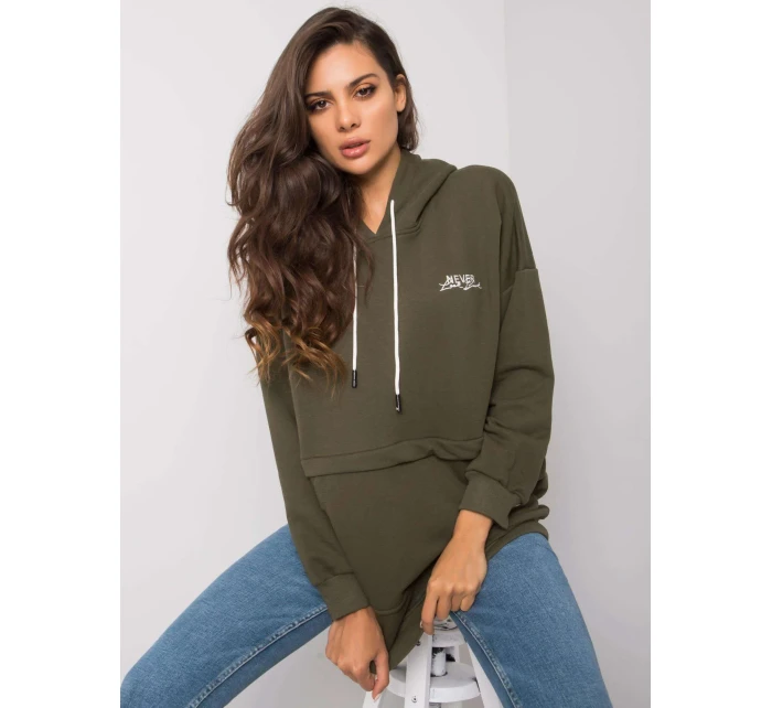 Mikina RV BL 7095.30P khaki