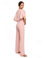 M670 Kombinéza s volánky - pudrová