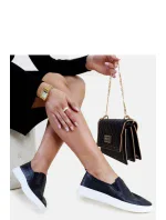 Dámská sportovní obuv TQ2401 / 207317 Černá s bílou - Gemre