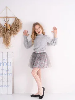 RAJSTOPY DZIEWCZĘCE WZORZYSTE model 19906727 - Knittex