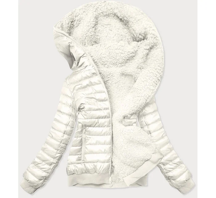 Oboustranná bílá dámská bunda model 15819808 - Z-DESIGN