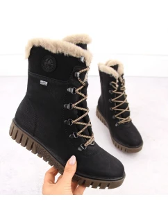 W  boty s kožešinou model 20810158 - Rieker