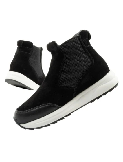 dámské kotníkové boty kožené černé dámské model 21428016 - SCHOLL