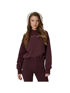 Dámská mikina 4F F2175 tmavě hnědá 4FWSS26TSWSF2175 80S