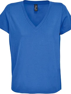SOL'S Regent V Women Dámské tričko s výstřihem do V 25.4766 royal blue