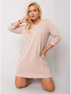 Šaty RV SK 6847.59P béžová