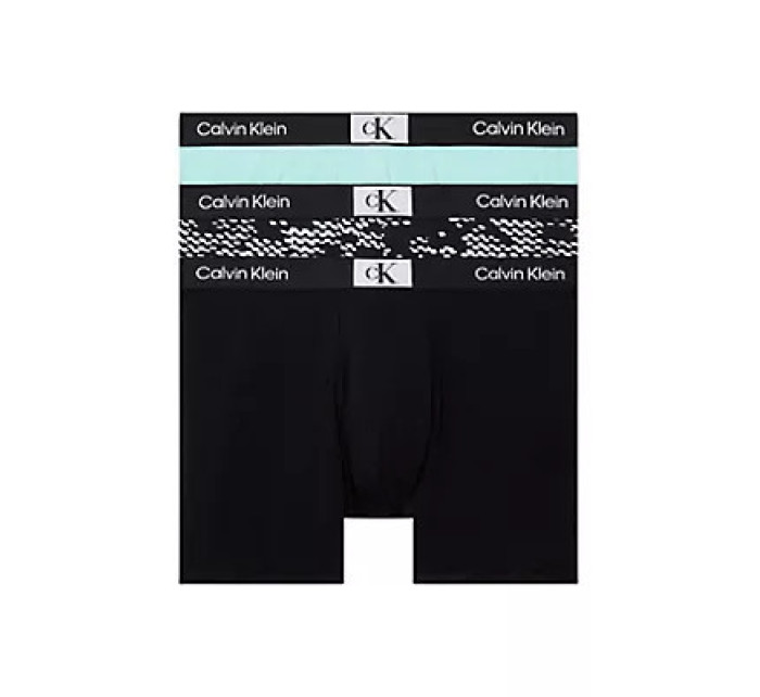 Pánské spodní prádlo BOXER BRIEF 3PK 000NB3529EMRU - Calvin Klein