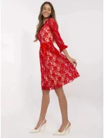 Dámské šaty LK SK  Červená  model 21035363 - FPrice