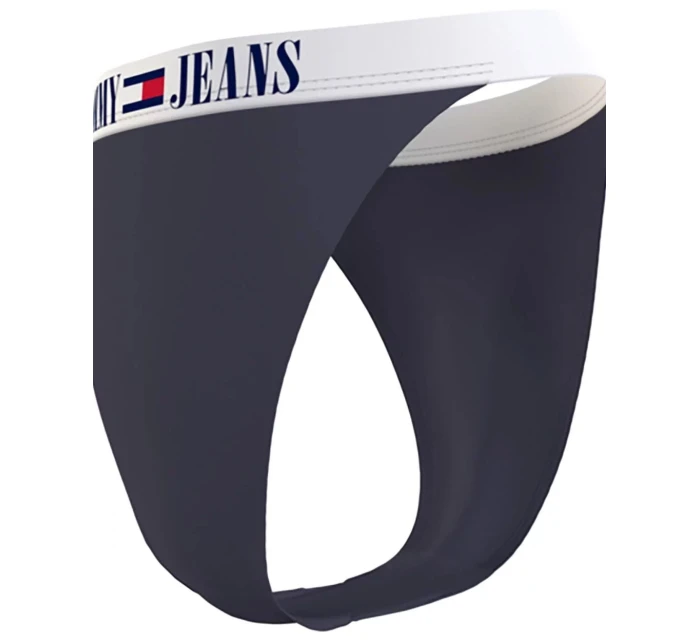 Dámské kalhotky Jeans UW0UW04087 C87 modré - Tommy Hilfiger